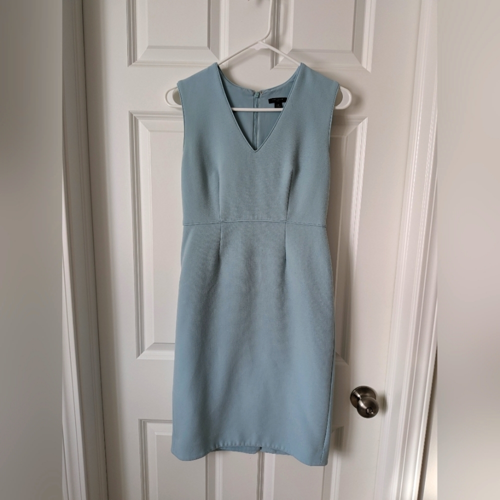 Ann Taylor pastel blue dress